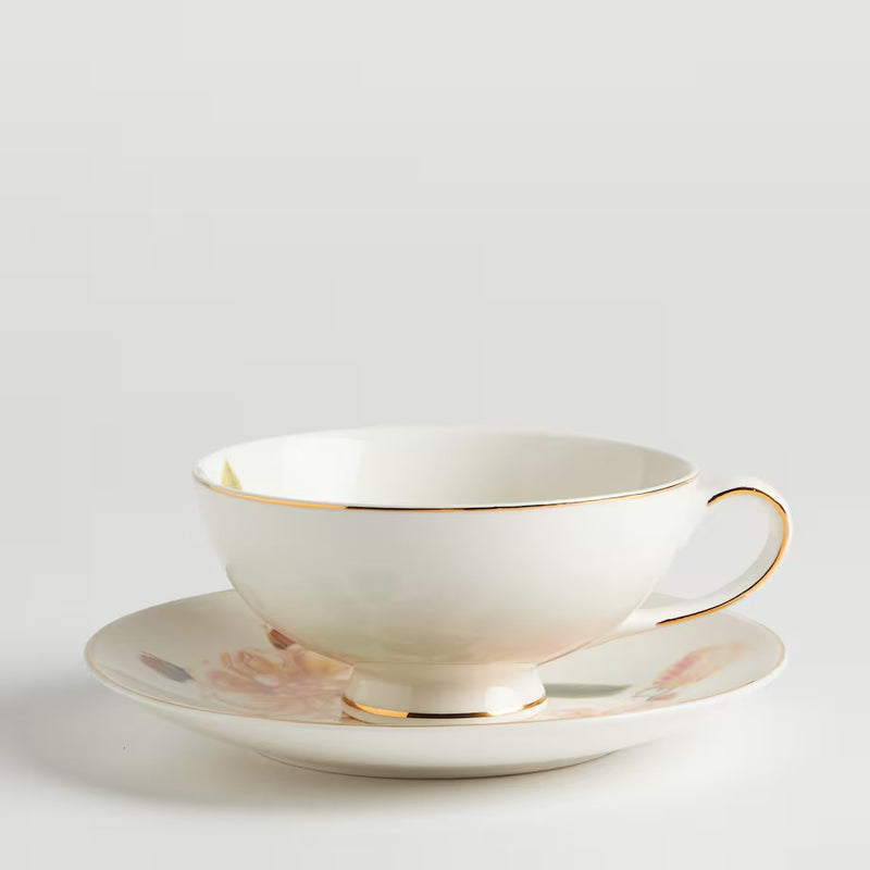 RISSINE Tasse und Untertasse
